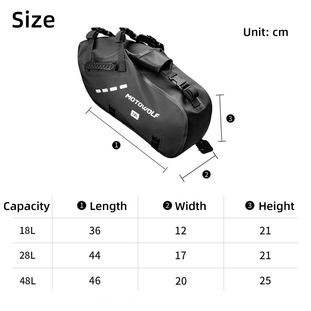 Waterproof Motorcycle Saddle B - It Travel Accessories ulasan dan harga