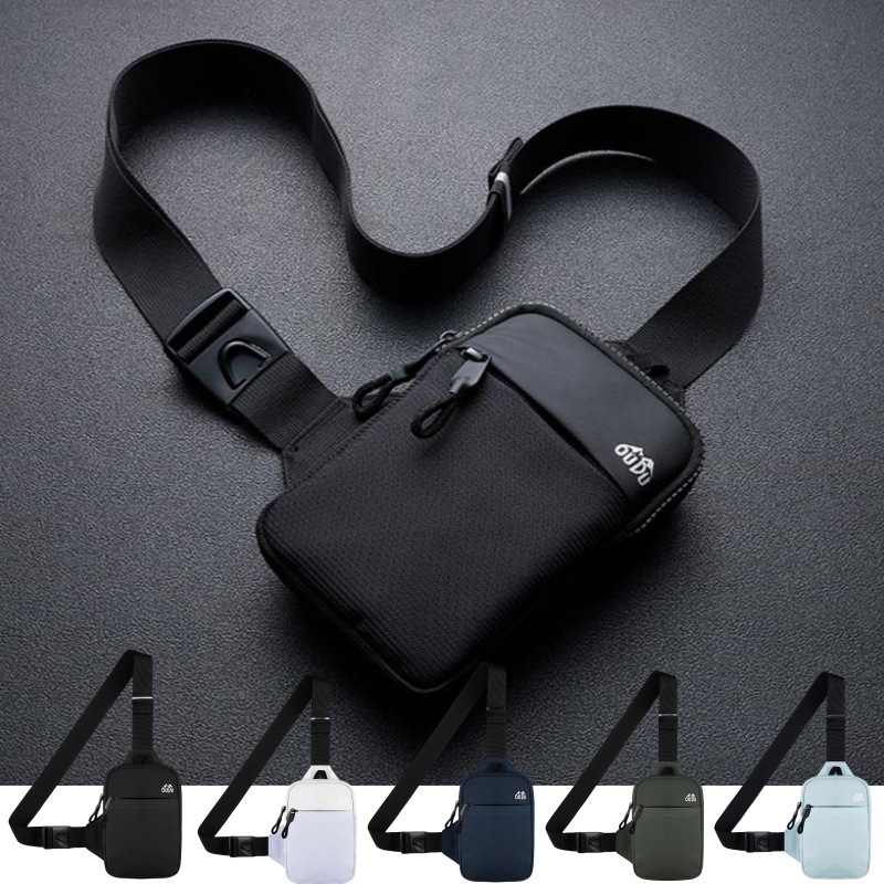 Nylon Waterproof Chest Bag Lar - Travel Accessories Pouch For Men ulasan dan harga