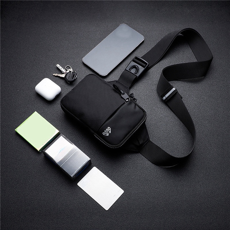 Nylon Waterproof Chest Bag Lar - Travel Accessories Pouch For Men ulasan dan harga