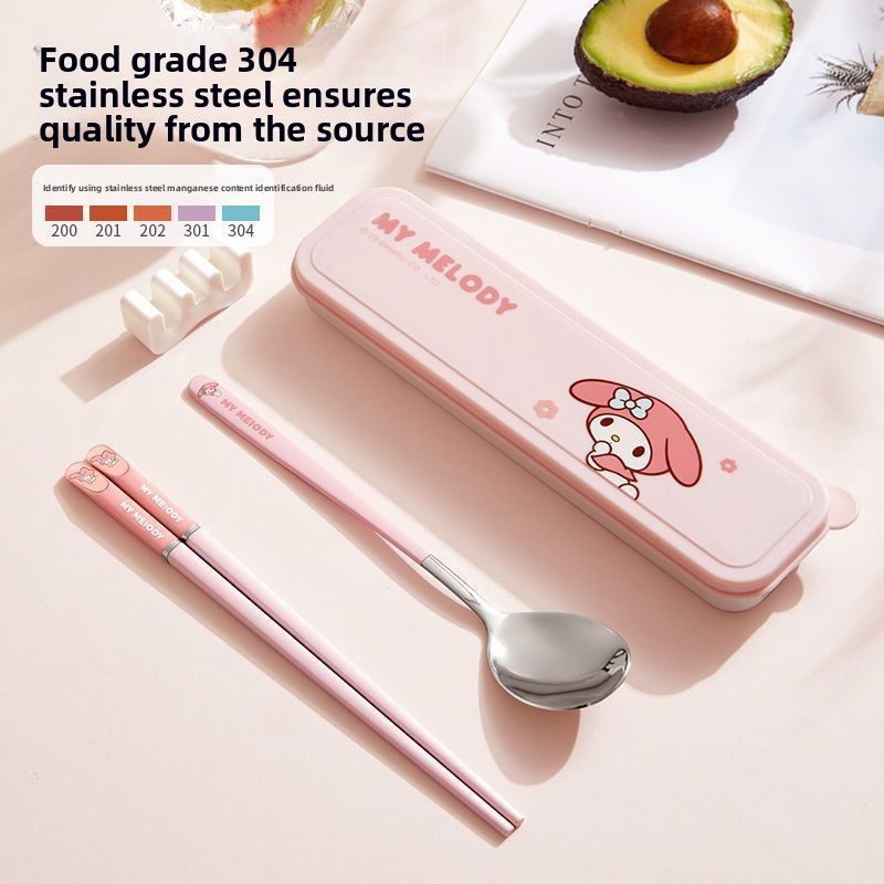 Cute Cartoon Kawaii Skull Bow  - Travel Accessories Gift Set ulasan dan harga