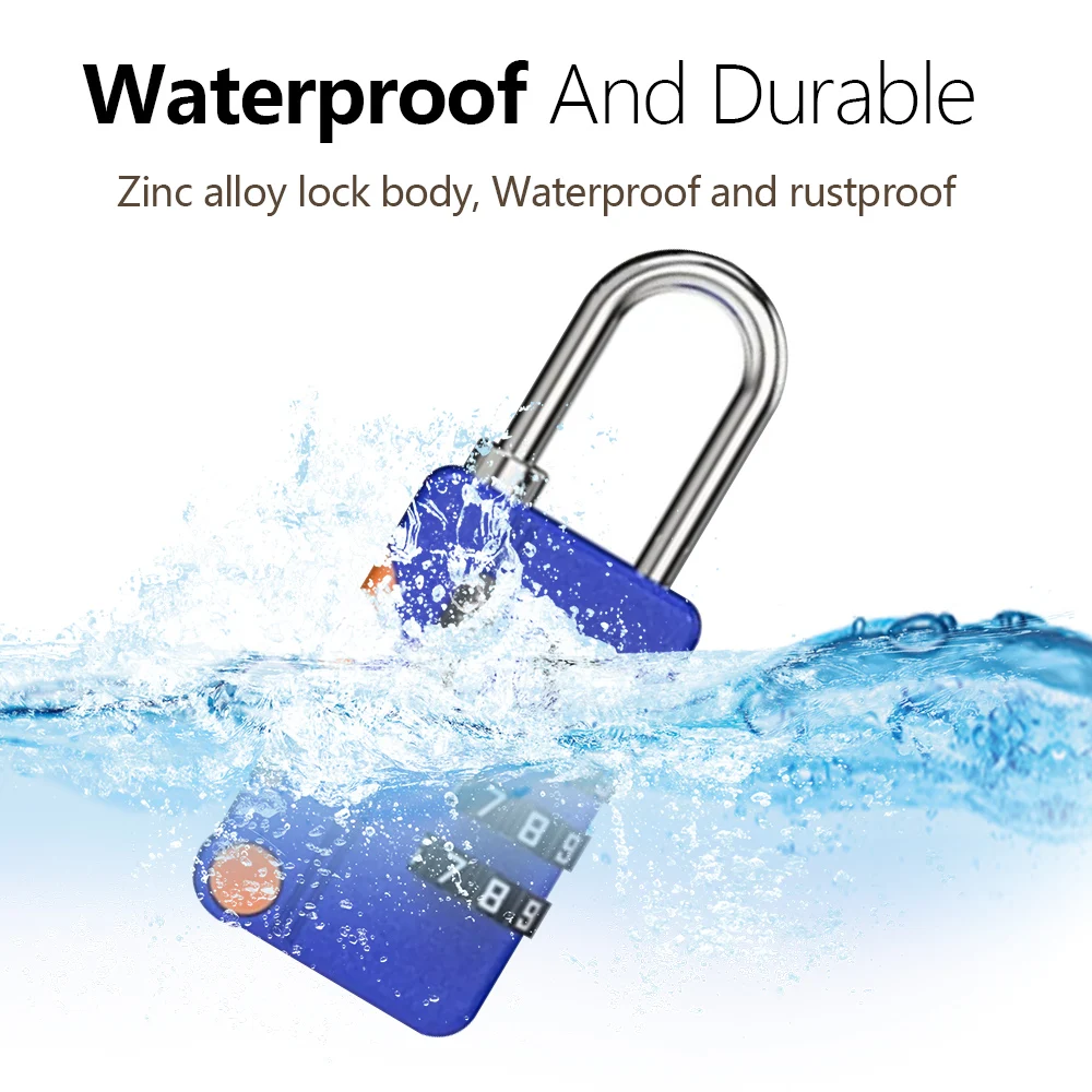 Keyless 4-Digit Combination Pa - It Travel Accessories ulasan dan harga
