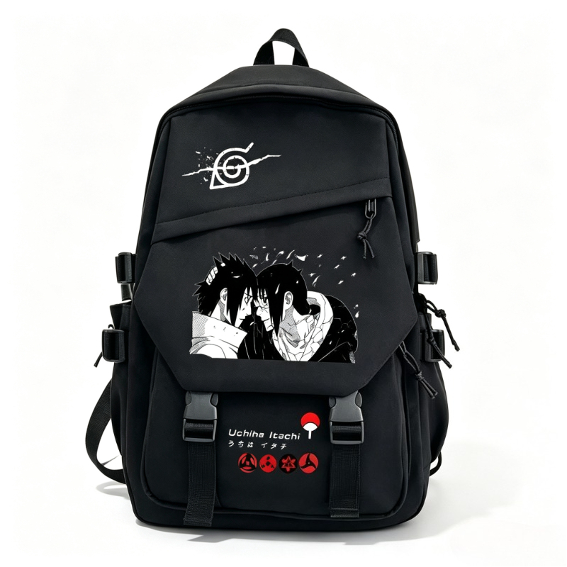 NARUTO Cartoon Backpack Two-di - Travel Accessories Japan ulasan dan harga